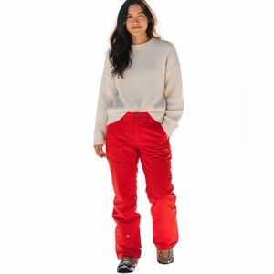 The North Face Red Ski pants Pants medium